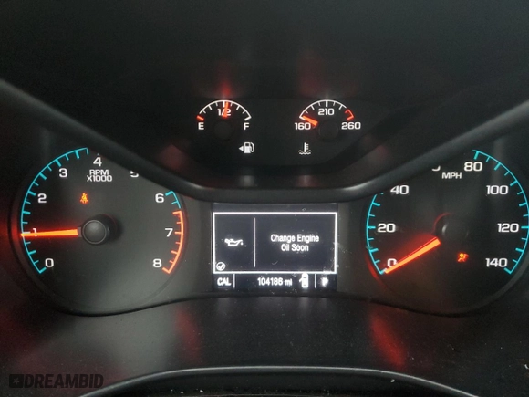 2015 Chevrolet Colorado 4WD LT with VIN 1GCGTBE39F1261599, listed as a Copart auction lot 46902795 with 104,186 mi miles and Salvage Title. Bid and sale history available at carsss.com. Image 9.