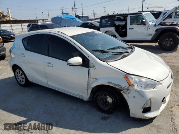 2014 Toyota Prius One z VIN JTDKDTB33E1574423, wystawiony jako Copart lot #59935115 z przebiegiem 160 050 mil mil oraz Szkoda całkowita • Salvage title. Historia ofert i sprzedaży dostępna na DreamBid. Obrazek 4.