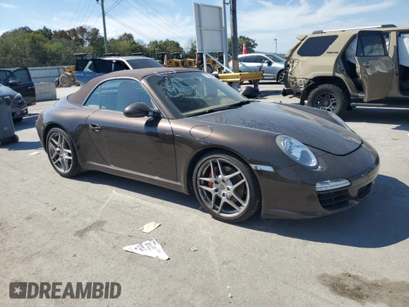 2010 Porsche 911 Carrera S with VIN WP0CB2A97AS754857, listed as a Copart auction lot 73554494 with 45,493 mi miles and Salvage Title. Bid and sale history available at DreamBid. Image 4.