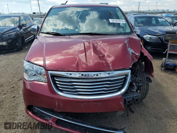 2014 Chrysler Town & Country Touring L with VIN 2C4RC1CG9ER364590, listed as a Copart auction lot 55161915 with Not Provided miles and Clean Title. Bid and sale history available at DreamBid. Image 5.