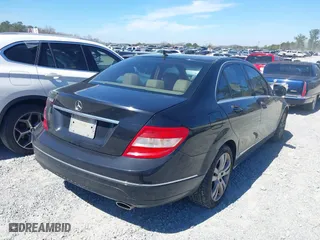 2008 Mercedes-Benz C-Class 3.0L Sport with VIN WDDGF54X28F071197, listed as a IAAI auction lot 41805407 with 321,902 mi miles. Bid and sale history available at carsss.com. Image 4.