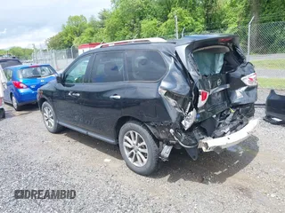 2016 Nissan Pathfinder S with VIN 5N1AR2MM4GC635388, listed as a IAAI auction lot 42240805 with 56,822 mi miles and . Bid and sale history available at DreamBid. Image 3.