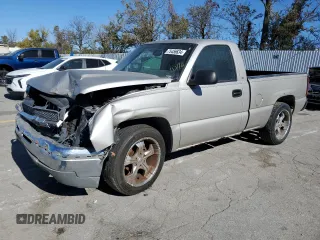 2004 Chevrolet Silverado 1500 LS with VIN 1GCEC14T54Z253372, listed as a Copart auction lot 75456634 with 271,025 mi miles and Salvage Title. Bid and sale history available at carsss.com. Image 1.
