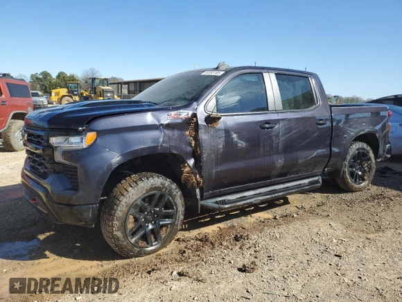 2022 Chevrolet Silverado 1500 LT Trail Boss with VIN 3GCUDFEL3NG542739, listed as a Copart auction lot 48385185 with 91,849 mi miles and Clean Title. Bid and sale history available at DreamBid. Image 1.