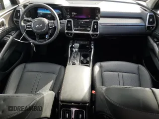 2023 Kia Sorento SX Prestige with VIN 5XYRKDLF9PG187588, listed as a Copart auction lot 83357834 with 25,433 mi miles and Salvage Title. Bid and sale history available at carsss.com. Image 8.