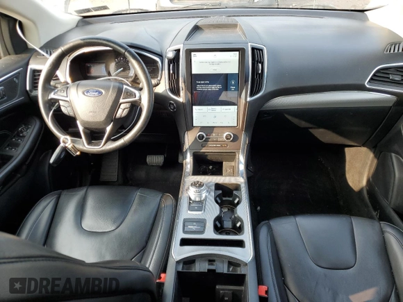 2021 Ford Edge Titanium with VIN 2FMPK4K91MBA12380, listed as a Copart auction lot 59275785 with 82,295 mi miles and Salvage title. Bid and sale history available at DreamBid. Image 8.