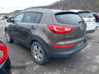 2011 Kia Sportage LX with VIN KNDPB3A20B7024111, listed as a IAAI auction lot 41945892 with 139,605 mi miles and . Bid and sale history available at carsss.com. Image 3.