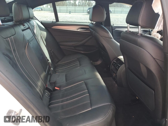 2019 BMW 5 Series 530i xDrive with VIN WBAJA7C50KG911549, listed as a Copart auction lot 50158135 with 91,390 mi miles and Salvage title. Bid and sale history available at DreamBid. Image 11.