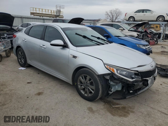 2016 Kia Optima LX Turbo with VIN 5XXGT4L15GG018357, listed as a Copart auction lot 44613745 with 98,325 mi miles and Salvage Title. Bid and sale history available at carsss.com. Image 4.