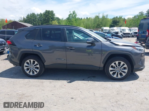 2023 Toyota RAV4 XLE Premium with VIN 2T3A1RFV7PC388232, listed as a IAAI auction lot 42246942 with 15,317 mi miles and . Bid and sale history available at DreamBid. Image 14.
