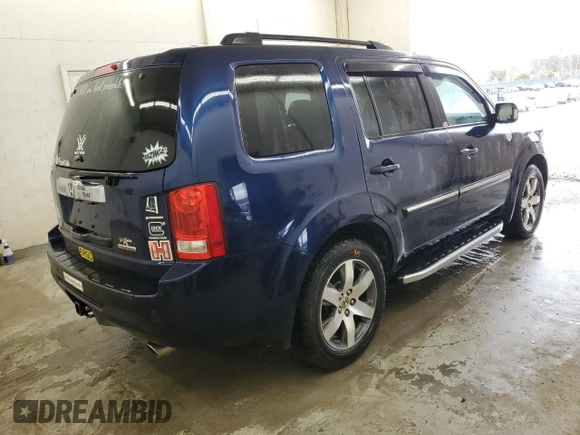 2015 Honda Pilot Touring with VIN 5FNYF3H9XFB015329, listed as a Copart auction lot 49353145 with 70,084 mi miles and Clean Title. Bid and sale history available at carsss.com. Image 3.