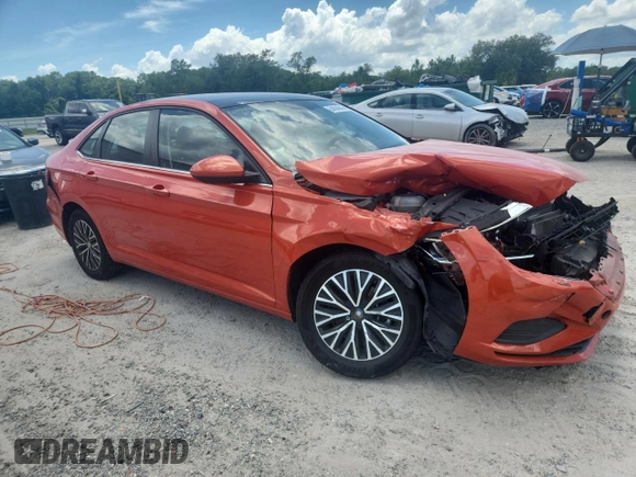 2021 Volkswagen Jetta S with VIN 3VWC57BU9MM043212, listed as a Copart auction lot 64894545 with 60,632 mi miles and Non repairable. Bid and sale history available at DreamBid. Image 4.