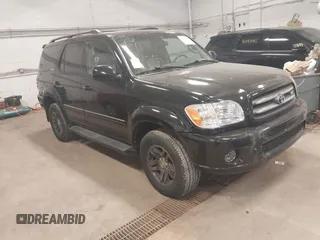 2003 Toyota Sequoia Limited with VIN 5TDBT48A83S181225, listed as a IAAI auction lot 42138745 with 266,225 mi miles and . Bid and sale history available at DreamBid. Image 1.