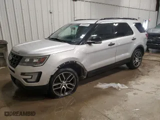 2016 Ford Explorer Sport with VIN 1FM5K8GT7GGC13281, listed as a Copart auction lot 49869555 with 179,229 mi miles and Non Repairable. Bid and sale history available at carsss.com. Image 1.