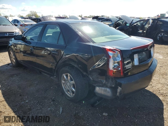 2003 Cadillac CTS with VIN 1G6DM57N630125967, listed as a Copart auction lot 73190504 with 136,655 mi miles and Salvage Title. Bid and sale history available at carsss.com. Image 2.