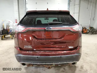 2015 Ford Edge SEL with VIN 2FMTK4J94FBB68996, listed as a Copart auction lot 52613325 with 66,337 mi miles and Salvage Title. Bid and sale history available at carsss.com. Image 6.