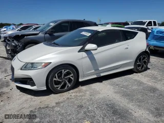 2016 Honda CR-Z EX with VIN JHMZF1C6XGS001598, listed as a Copart auction lot 52518495 with 136,213 mi miles and Salvage Title. Bid and sale history available at carsss.com. Image 1.
