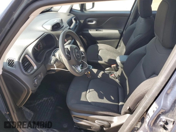 2023 Jeep Renegade Latitude with VIN ZACNJDB12PPP72954, listed as a Copart auction lot 54257005 with 25,320 mi miles and Clean Title. Bid and sale history available at carsss.com. Image 7.