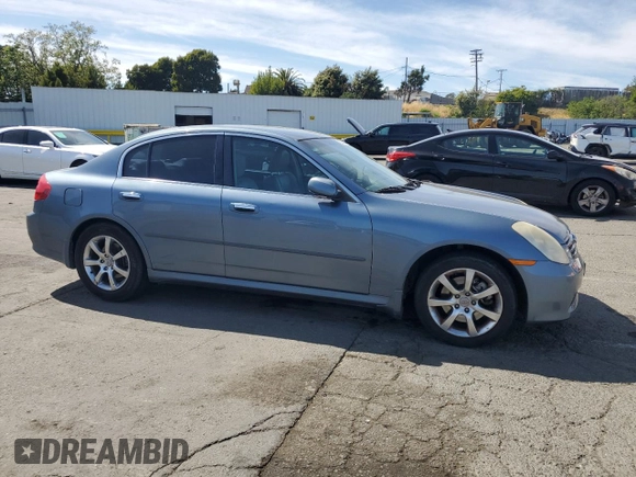 2006 Infiniti G35 with VIN JNKCV51E26M521923, listed as a Copart auction lot 55790825 with 138,525 mi miles and Clean Title. Bid and sale history available at carsss.com. Image 4.