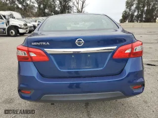 2019 Nissan Sentra S with VIN 3N1AB7AP4KY397467, listed as a Copart auction lot 48170405 with 81,391 mi miles and Salvage Title. Bid and sale history available at carsss.com. Image 6.