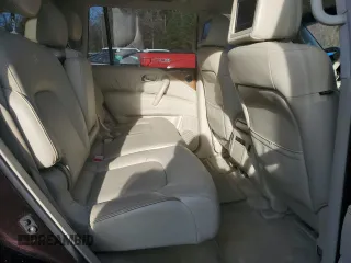2012 Infiniti QX56 8-passenger with VIN JN8AZ2NC5C9317964, listed as a Copart auction lot 81975304 with 163,819 mi miles and Salvage Title. Bid and sale history available at carsss.com. Image 11.