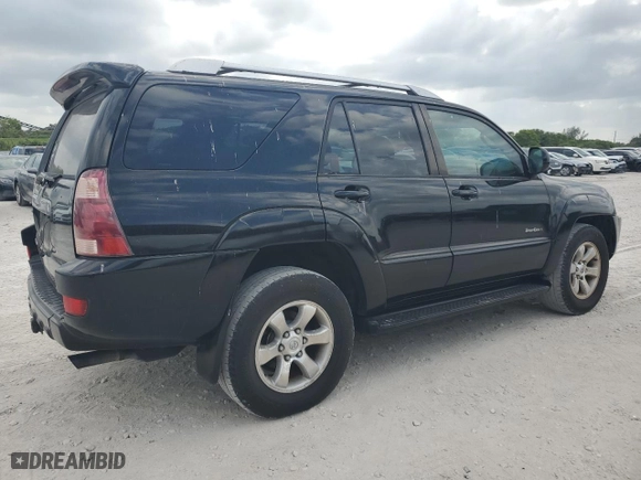 2003 Toyota 4Runner SR5 with VIN JTEZT14R130007309, listed as a Copart auction lot 51032505 with 164,693 mi miles and Clean Title. Bid and sale history available at carsss.com. Image 3.