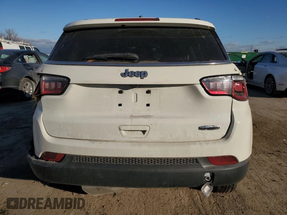 2019 Jeep Compass Latitude with VIN 3C4NJCBB4KT855244, listed as a Copart auction lot 83453204 with Not provided miles and Salvage title. Bid and sale history available at DreamBid. Image 6.