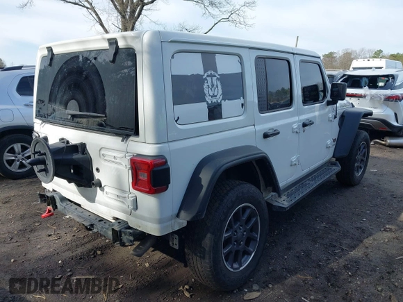 2022 Jeep Wrangler Unlimited Rubicon с VIN 1C4HJXFG9NW220898, выставлен на аукционе IAAI как лот 41931899 с пробегом 22 843 миль миль и . История ставок и продаж доступна на DreamBid. Изображение 4.