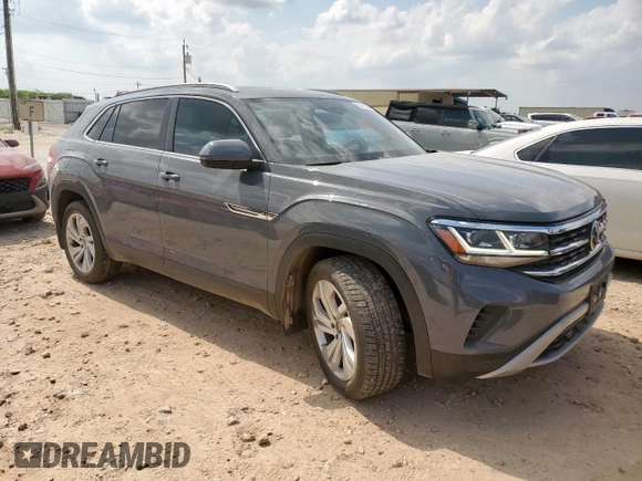 2020 Volkswagen Atlas SEL with VIN 1V2MC2CA6LC228725, listed as a Copart auction lot 59419645 with 61,508 mi miles and Clean title. Bid and sale history available at DreamBid. Image 4.