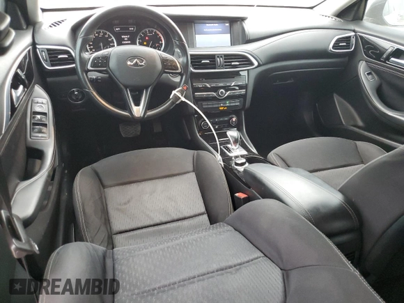 2017 Infiniti QX30 Sport with VIN SJKCH5CP6HA034278, listed as a Copart auction lot 71745634 with 133,653 mi miles and Salvage Title. Bid and sale history available at carsss.com. Image 8.