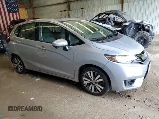 2017 Honda Fit EX with VIN 3HGGK5H77HM704603, listed as a Copart auction lot 59453555 with 92,560 mi miles and Salvage title. Bid and sale history available at DreamBid. Image 4.