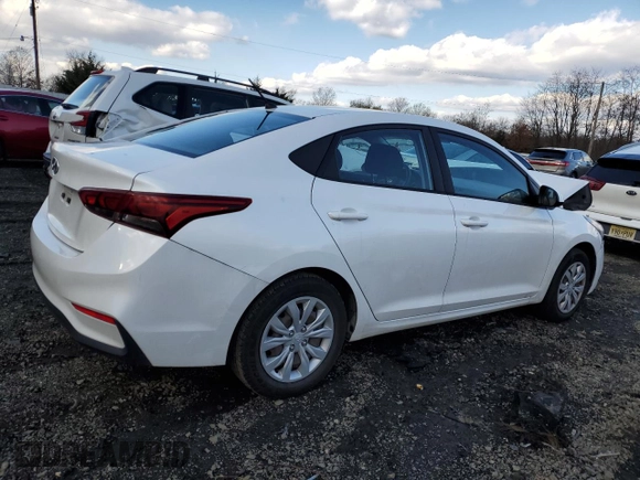 2019 Hyundai Accent SE with VIN 3KPC24A33KE079875, listed as a Copart auction lot 77388893 with 76,385 mi miles. Bid and sale history available at carsss.com. Image 3.