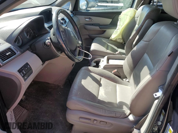 2014 Honda Odyssey EX-L with VIN 5FNRL5H66EB114159, listed as a Copart auction lot 52804175 with 205,234 mi miles and Salvage Title. Bid and sale history available at DreamBid. Image 7.