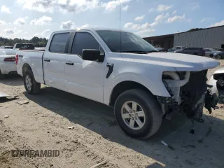 2021 Ford F-150 XL with VIN 1FTFW1E82MKD23506, listed as a Copart auction lot 71162334 with 71,387 mi miles and Salvage Title. Bid and sale history available at carsss.com. Image 4.
