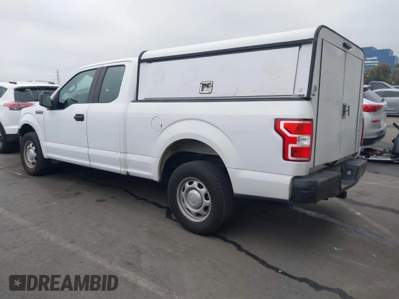 2018 Ford F-150 XL with VIN 1FTEX1CP5JKE02604, listed as a IAAI auction lot 42490050 with 171,521 mi miles and . Bid and sale history available at DreamBid. Image 3.