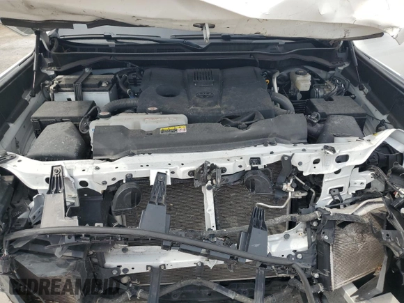 2023 Toyota Tundra SR with VIN 5TFKB5DB2PX111047, listed as a Copart auction lot 58541065 with 42,408 mi miles and Salvage title. Bid and sale history available at DreamBid. Image 11.