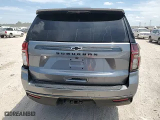 2022 Chevrolet Suburban Z71 with VIN 1GNSKDKD3NR148101, listed as a Copart auction lot 52329935 with 123,112 mi miles and Salvage Title. Bid and sale history available at carsss.com. Image 6.