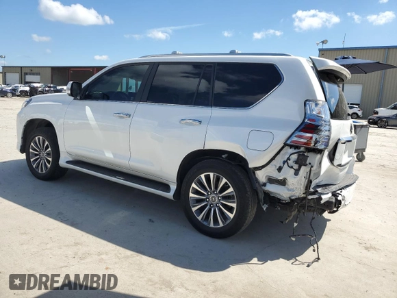 2023 Lexus GX 460 Luxury z VIN JTJGM7BX5P5346688, wystawiony jako Copart lot #56100525 z przebiegiem 35 104 mil mil oraz Szkoda całkowita • Salvage title. Historia ofert i sprzedaży dostępna na DreamBid. Obrazek 2.