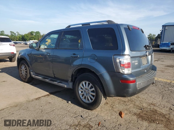 2010 Mercury Mariner Premier with VIN 4M2CN9HG7AKJ07163, listed as a Copart auction lot 62384925 with 113,591 mi miles and Salvage title. Bid and sale history available at DreamBid. Image 2.