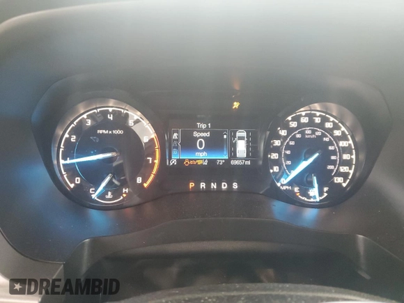 2021 Ford Ranger XL with VIN 1FTER4FH6MLD54030, listed as a Copart auction lot 61421375 with 69,657 mi miles and Salvage title. Bid and sale history available at DreamBid. Image 9.