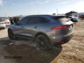 2017 Jaguar F-Pace 35t Premium with VIN SADCJ2BV1HA882806, listed as a Copart auction lot 48879585 with 132,032 mi miles and Salvage Title. Bid and sale history available at DreamBid. Image 2.