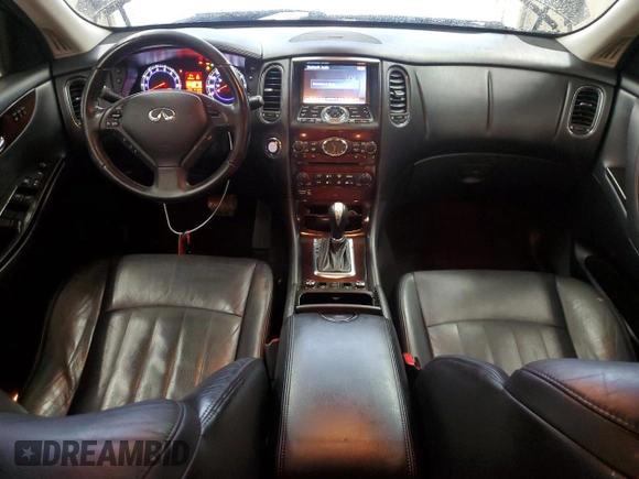 2010 Infiniti EX Journey with VIN JN1AJ0HPXAM700348, listed as a Copart auction lot 72987464 with 131,690 mi miles and Salvage Title. Bid and sale history available at DreamBid. Image 8.