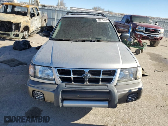1999 Subaru Forester S with VIN JF1SF6559XH747645, listed as a Copart auction lot 83070134 with 0 mi miles and Salvage Title. Bid and sale history available at carsss.com. Image 5.