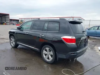 2012 Toyota Highlander Limited with VIN 5TDDK3EH6CS139367, listed as a IAAI auction lot 42203725 with 124,606 mi miles and . Bid and sale history available at DreamBid. Image 3.