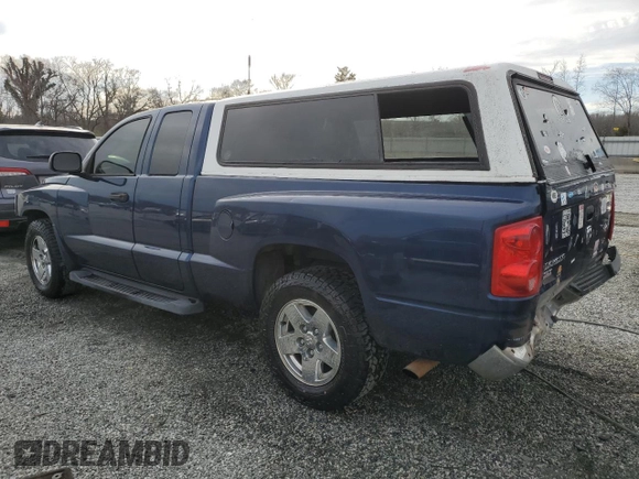 2006 Dodge Dakota SLT with VIN 1D7HE42K86S623895, listed as a Copart auction lot 46522935 with 240,539 mi miles and Non Repairable. Bid and sale history available at carsss.com. Image 2.