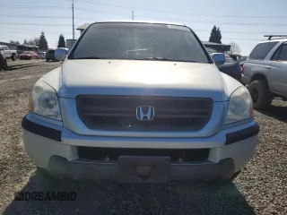 2003 Honda Pilot EX with VIN 2HKYF18403H561000, listed as a Copart auction lot 46505175 with 219,039 mi miles and Salvage Title. Bid and sale history available at DreamBid. Image 5.