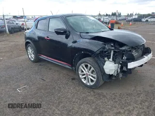 2015 Nissan Juke SL z VIN JN8AF5MV0FT552387, wystawiony jako IAAI lot #41890675 z przebiegiem 94 990 mil mil oraz . Historia ofert i sprzedaży dostępna na DreamBid. Obrazek 1.