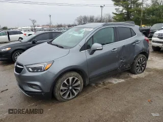 2019 Buick Encore Essence with VIN KL4CJCSM0KB861708, listed as a Copart auction lot 86052654 with 111,372 mi miles and Salvage Title. Bid and sale history available at carsss.com. Image 1.