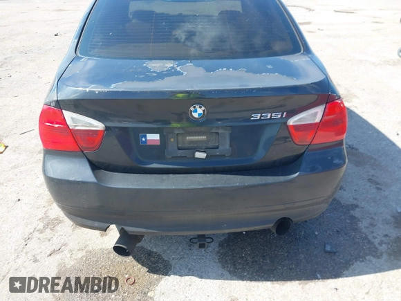2007 BMW 3 Series 335i with VIN WBAVB73537VF52444, listed as a IAAI auction lot 42348379 with 185,399 mi miles and . Bid and sale history available at DreamBid. Image 16.