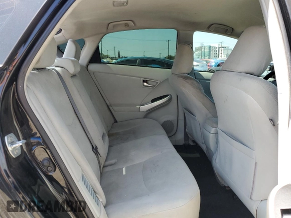 2013 Toyota Prius One with VIN JTDKN3DU7D5664975, listed as a Copart auction lot 55036415 with 283,938 mi miles and Salvage Title. Bid and sale history available at DreamBid. Image 10.
